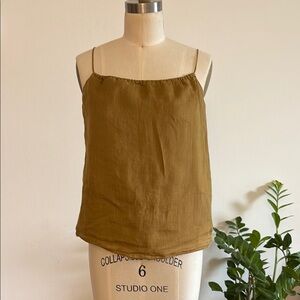 Banana Republic Tan Sleeveless Camisole Top